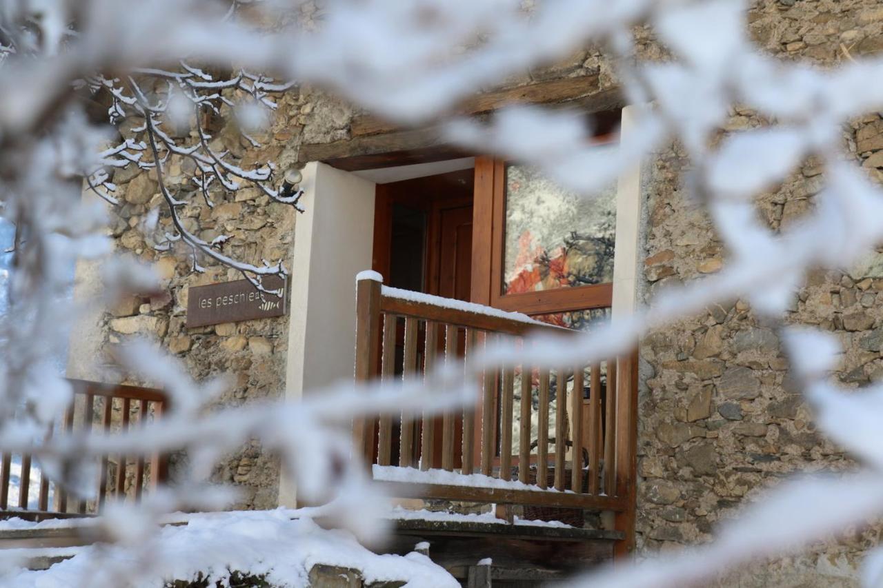 Chambres D'Hotes Les Peschiers Chateauroux-les-Alpes エクステリア 写真